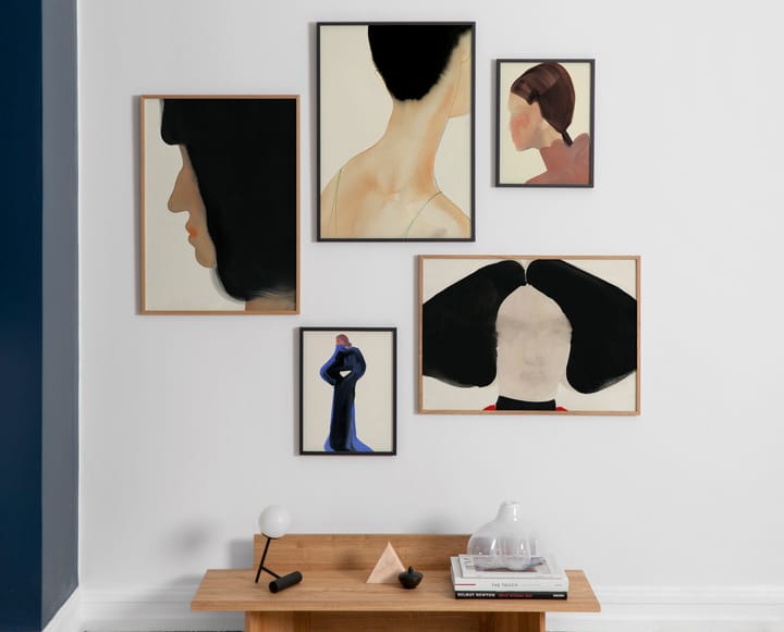 Poster The Black Hair  - 50x70 cm - Paper Collective