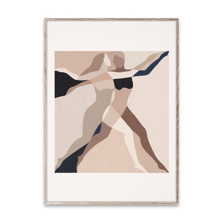 Poster Two Dancers, 50x70 cm Paper Collective