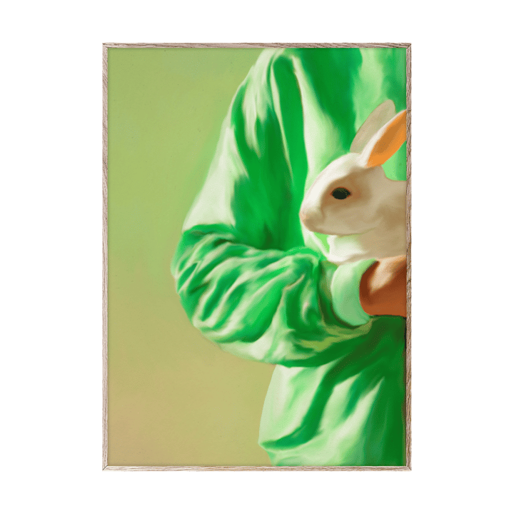 Poster White Rabbit - 30x40 cm - Paper Collective