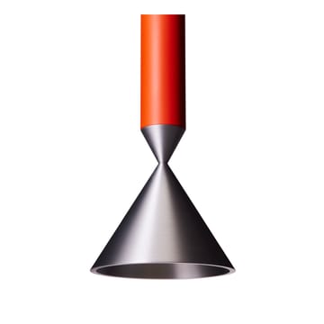 Lampada a sospensione Apollo 59 - Red orange-aluminium - Pholc