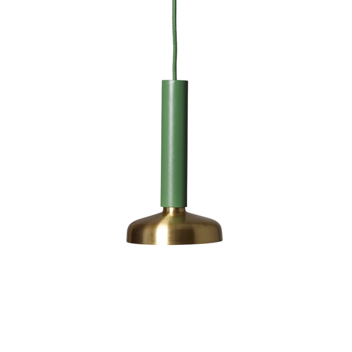 Lampadario Blend 9 - verde/ottone, LED - Pholc