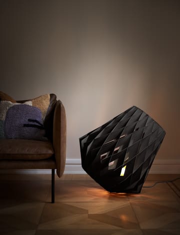 Lampada da pavimento Pilke Signature Ø 64 cm - Nero - Pilke