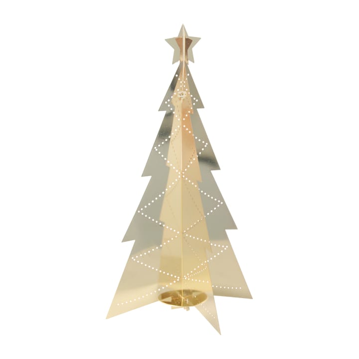 Albero di Natale da tavolo grande, 19 cm - Oro - Pluto Design