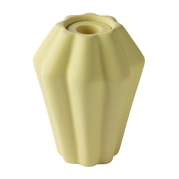 Vaso/Portacandela Birgit 14 cm - Pale yellow - PotteryJo