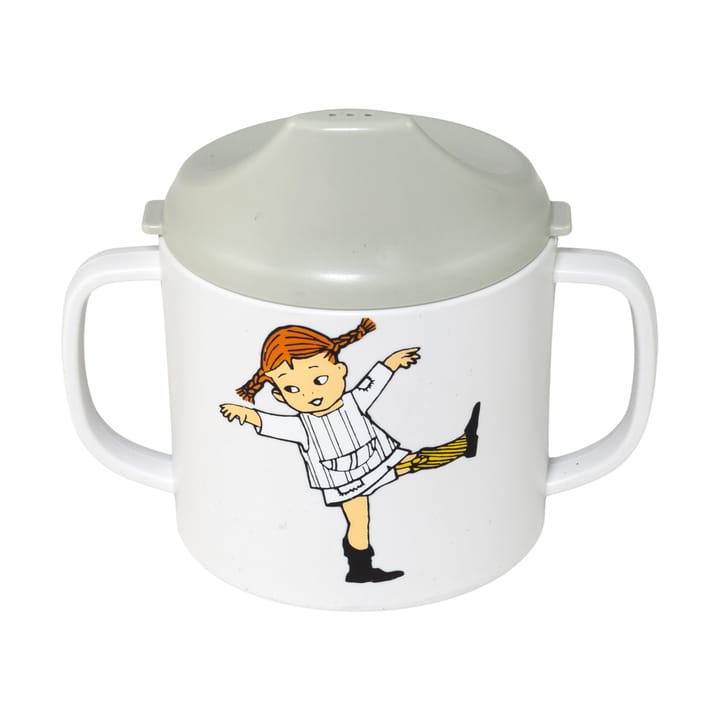 Tazza con beccuccio Pippi Cirkus 20 cl - beige - Rätt Start