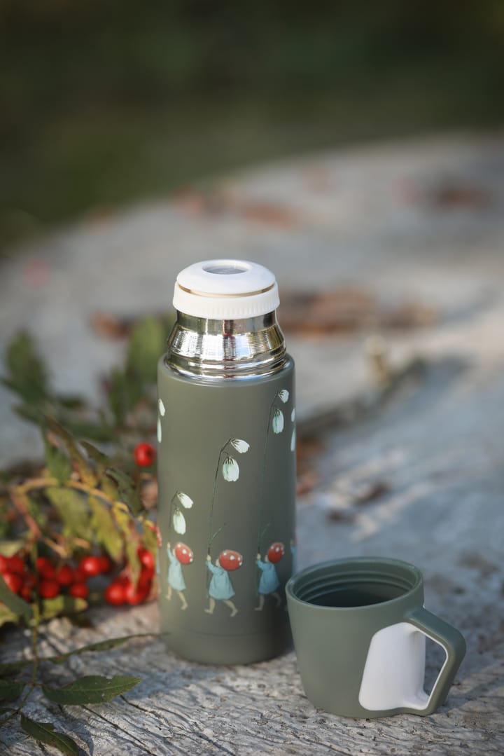 Thermos Elsa Beskow Tomtebobarnen 35 cl, Verde Rätt Start