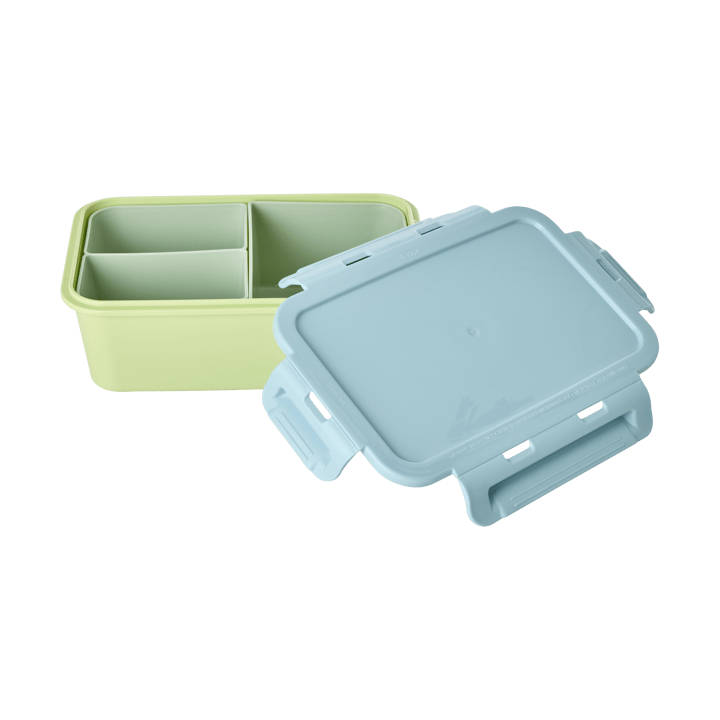 Contenitore per vivande a 3 scomparti Rice, Verde tenue RICE