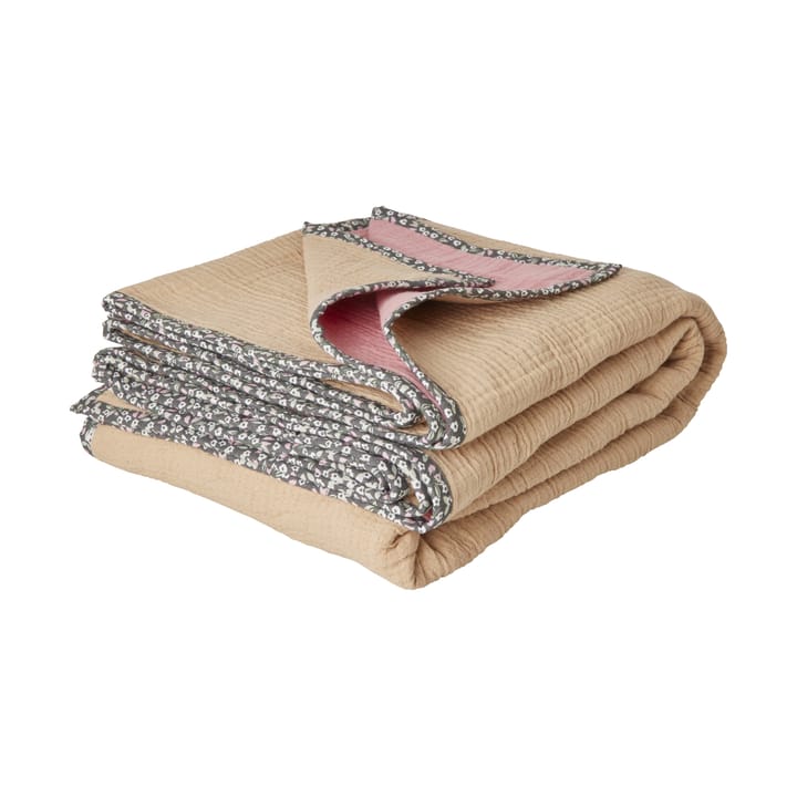 Coperta in cotone Rice 140x200 cm - Sabbia - RICE