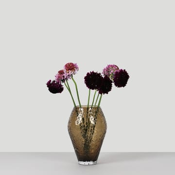 Vaso in vetro Crushed piccolo - Seppia - Ro Collection