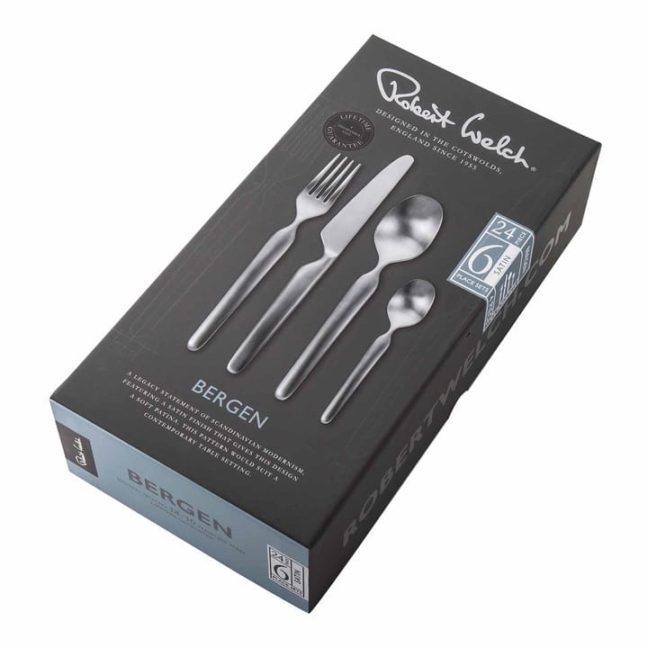 Set di posate Bergen opaco, 24 pezzi Robert Welch