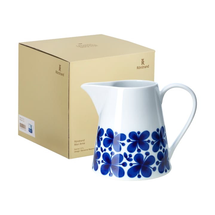 Carta regalo Caraffa Mon Amie 1,2 l, Blu-bianco Rörstrand