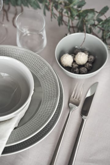 Piatto fondo Swedish Grace Ø25 cm - Mist (grigio) - Rörstrand