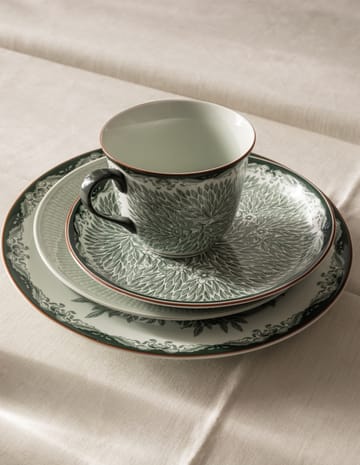 Tazza 40 cl e piatto Ø20 cm Ostindia Floris - Verde - Rörstrand