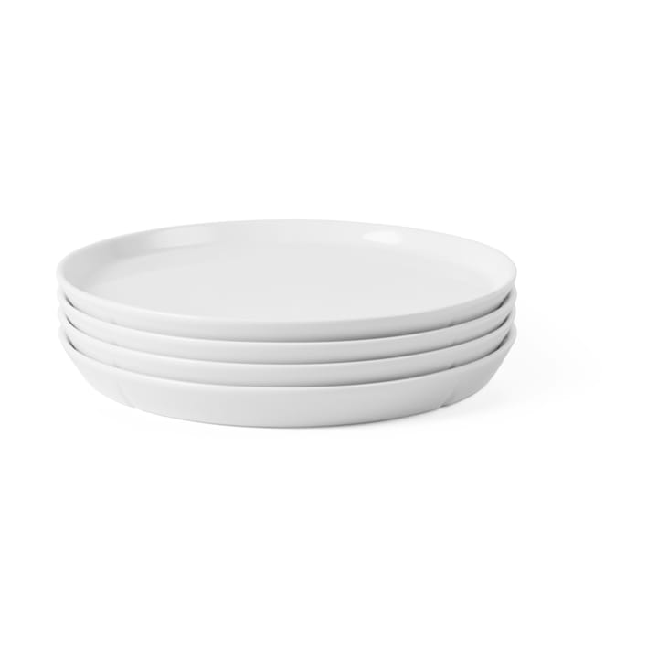 Piatto da pranzo Grand Cru Essentials, Ø 20,5 cm, confezione da 4 - Bianco - Rosendahl