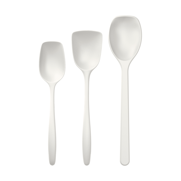 Set di mestoli Classic da 3 pezzi, Bianco Rosti