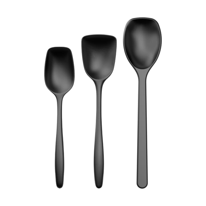 Set di mestoli Classic da 3 pezzi, Nero Rosti