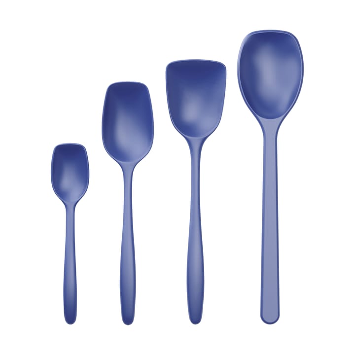 Set di mestoli Classic da 4 pezzi, Blu elettrico Rosti