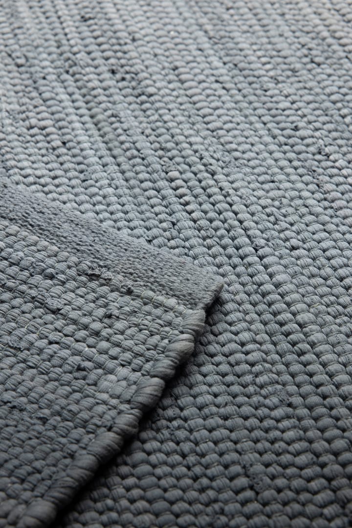 Tappeto Cotton 170x240 cm - steel grey (grigio) - Rug Solid