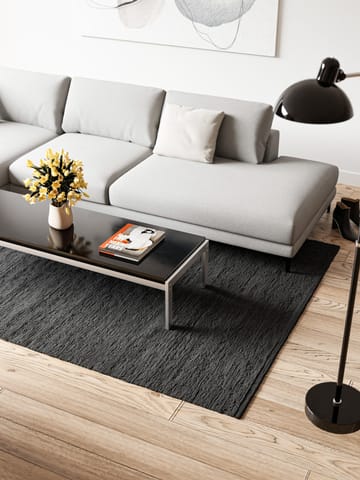 Tappeto in cotone 140x200 cm - Charcoal - Rug Solid