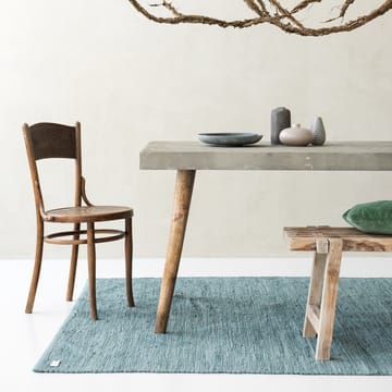 Tappeto in cotone 140x200 cm - dusty jade (menta) - Rug Solid