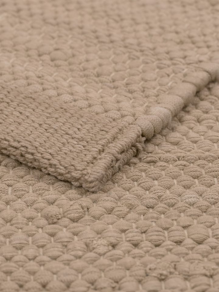 Tappeto in cotone 140x200 cm - Nougat - Rug Solid
