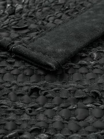 Tappeto Leather 75x300 cm - dark grey (grigio scuro) - Rug Solid