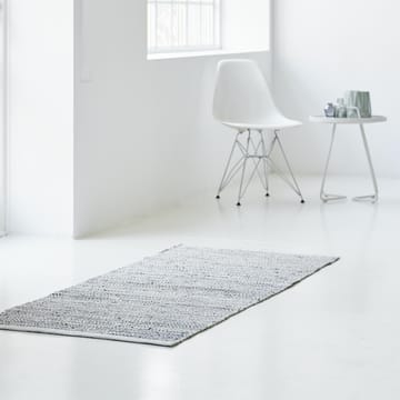 Tappeto Leather 75x300 cm - light grey (grigio chiaro) - Rug Solid