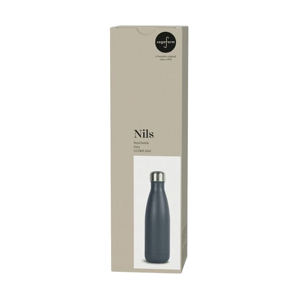 Bottiglia in acciaio Nils 50 cl - Grigio - Sagaform