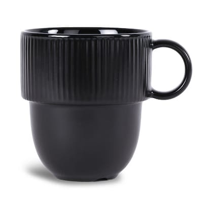 Tazza Inka con manico 27 cl - Nero - Sagaform