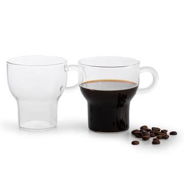 Tazza vetro Sagaform 25 cl confezione da 2 - trasparente - Sagaform