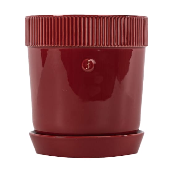 Vaso Elise M Ø17 cm - Rosso vino - Sagaform