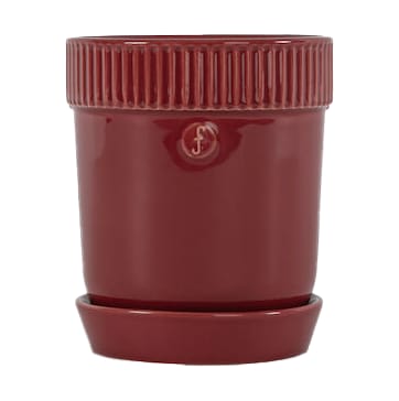 Vaso per erbe Elise Ø11 cm - Rosso vino - Sagaform