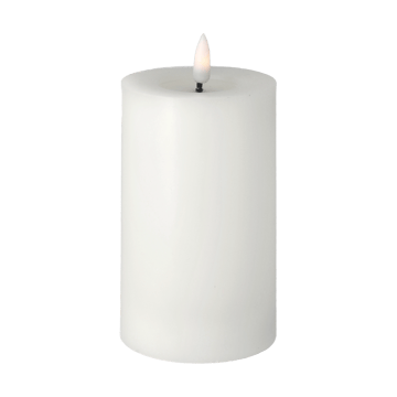 Candelotto Bright Melt LED 15 cm - Bianco - Scandi Essentials