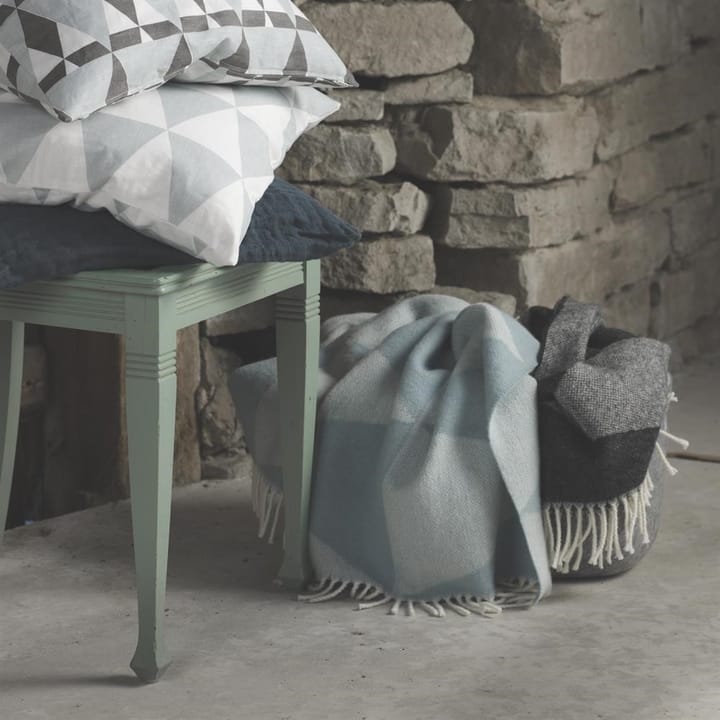 Coperta in lana Rime, charcoal Scandi Living