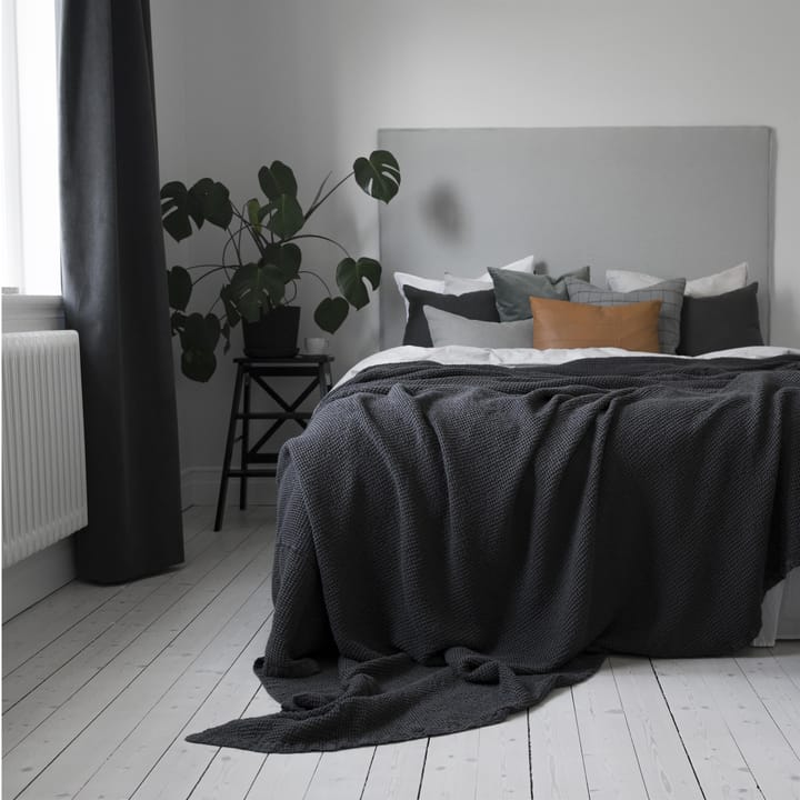 Copriletto Moss 160x260 cm, charcoal (grigio) Scandi Living