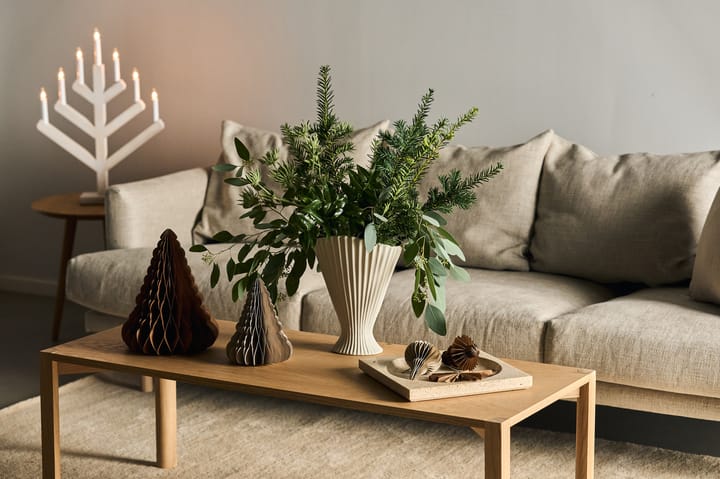 Decorazione per albero di Natale Spira, confezione da 4, Naturale Scandi Living