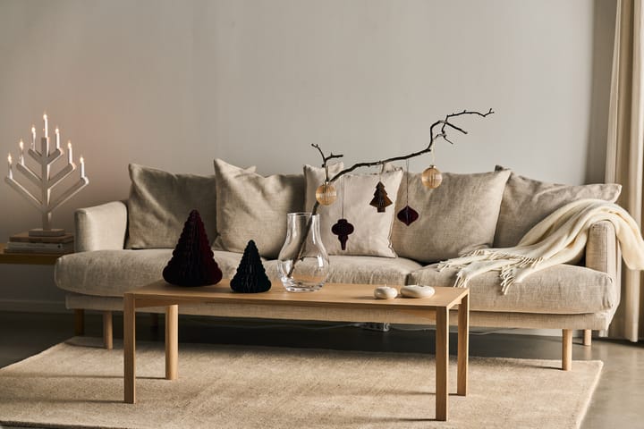 Decorazione per albero di Natale Spira, confezione da 4 - Rosso - Scandi Living