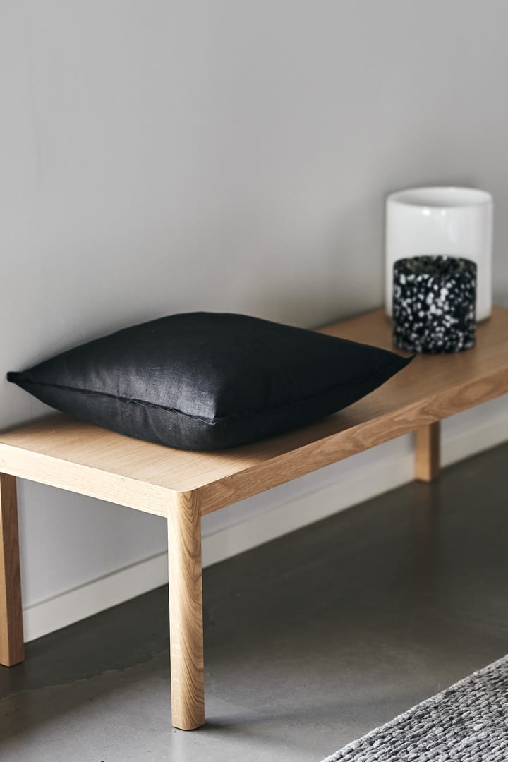 Federa Calm lino 50x50 cm - Carbon - Scandi Living