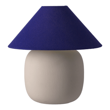 Lampada da tavolo Boulder 29 cm beige-cobolt - undefined - Scandi Living