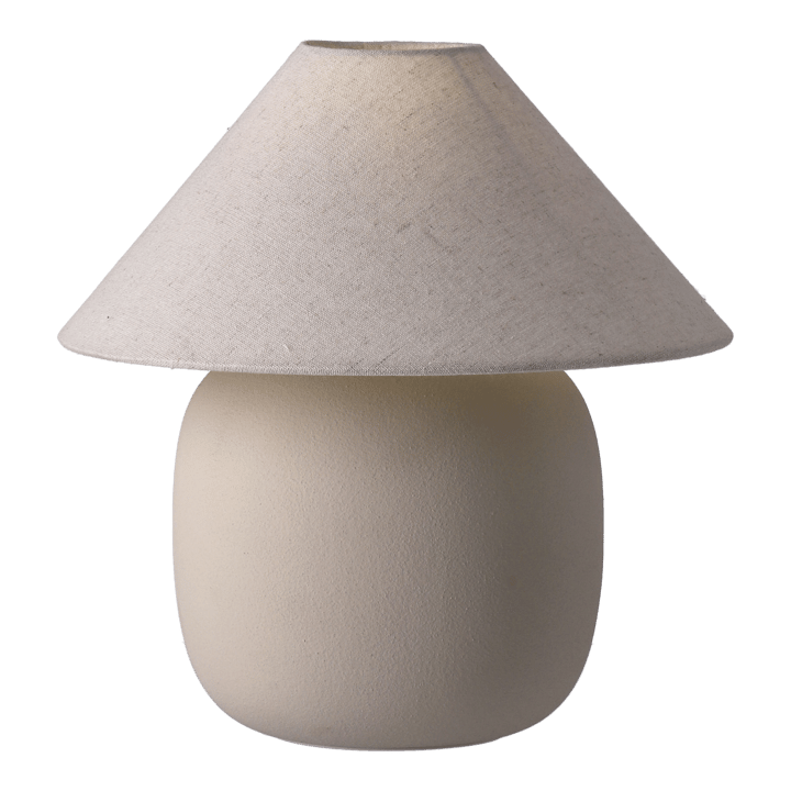 Lampada da tavolo Boulder 29 cm beige-nature Scandi Living