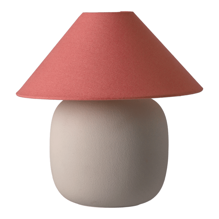 Lampada da tavolo Boulder 29 cm beige-peach Scandi Living