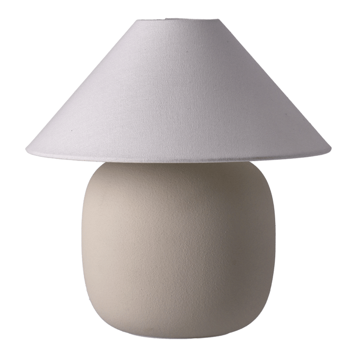 Lampada da tavolo Boulder 29 cm beige-white Scandi Living