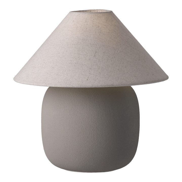 Lampada da tavolo Boulder 29 cm grey-nature, Piedistallo per lampada Scandi Living