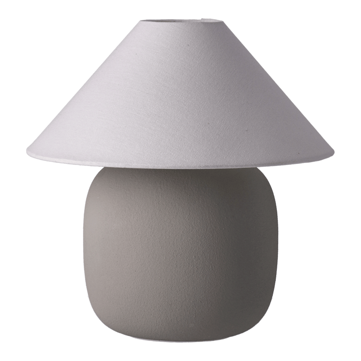 Lampada da tavolo Boulder 29 cm grey-white, Piedistallo per lampada Scandi Living