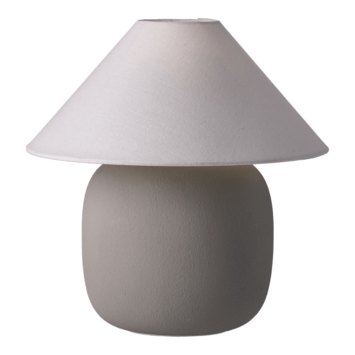 Lampada da tavolo Boulder 29 cm grey-white, Piedistallo per lampada Scandi Living