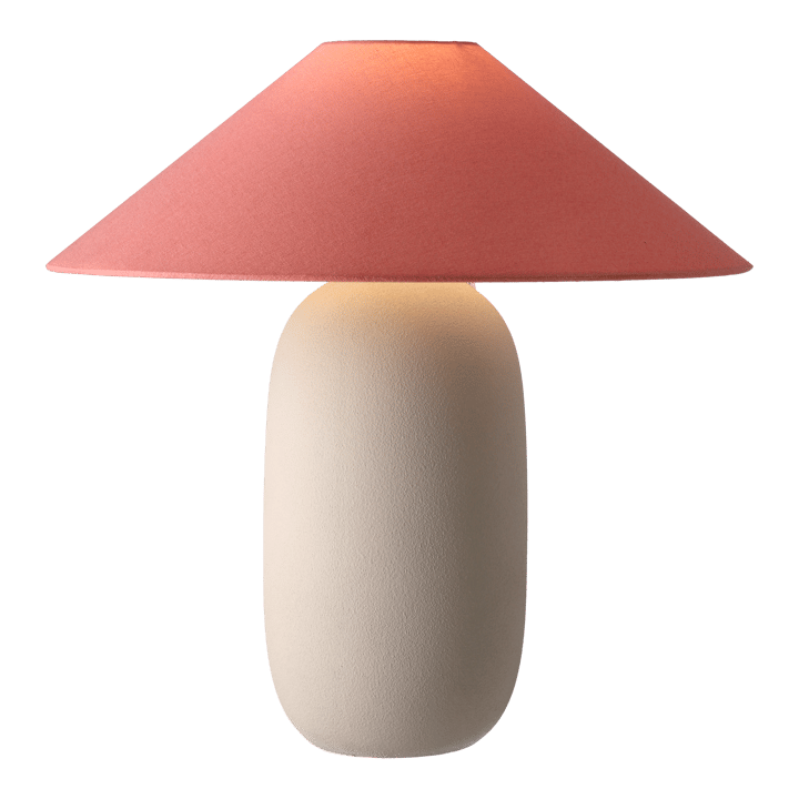 Lampada da tavolo Boulder 48 cm beige-peach Scandi Living