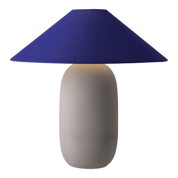 Lampada da tavolo Boulder 48 cm grey-cobolt Scandi Living