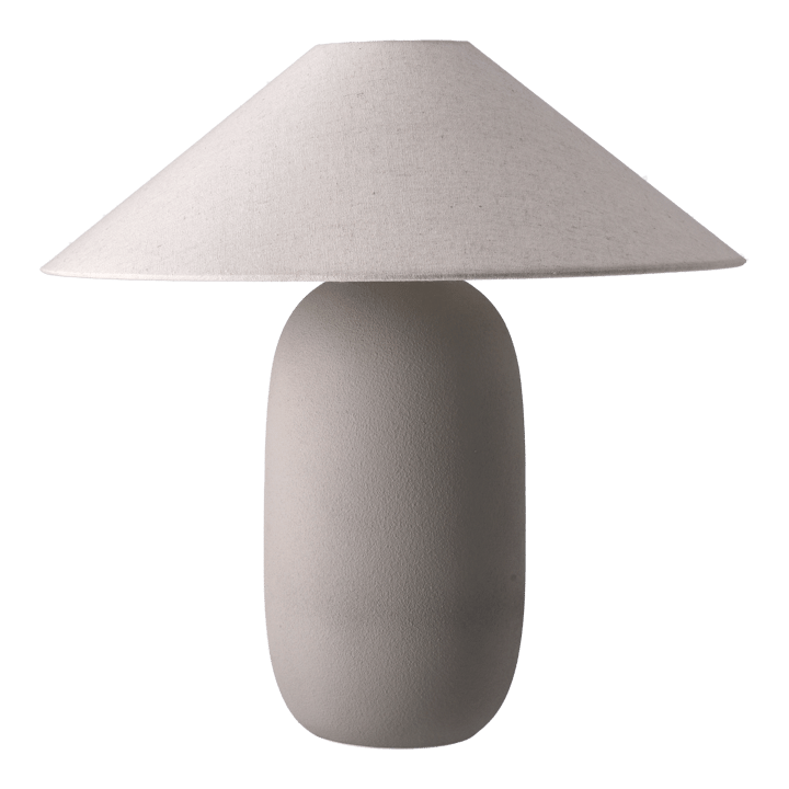 Lampada da tavolo Boulder 48 cm grey-nature, Piedistallo per lampada Scandi Living