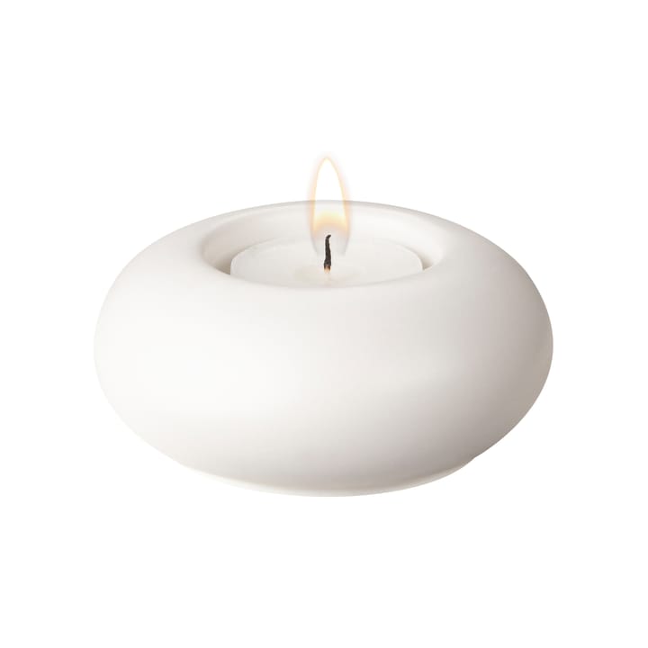 Lanterna Stone Ø 9 cm, Bianco Scandi Living