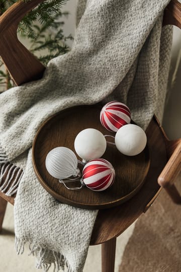 Palline di Natale Holiday baubles, confezione da 6 - White - Scandi Living